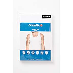 Olympia herre undertrøje str. XL - hvid