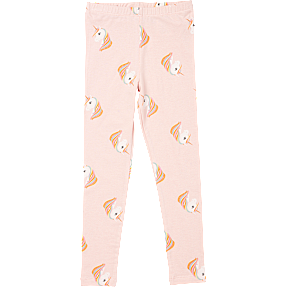 VRS børne leggings str. 140 - printet