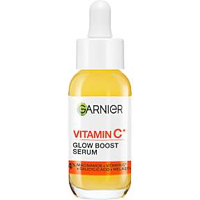 Glow Boost serum m. C-vitamin, niacinamid, salicylsyre og melasyl