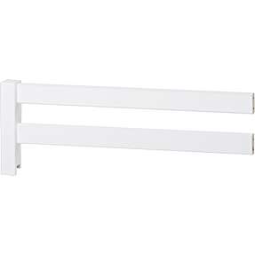Spiloppe sengehest 30,5x156 cm - hvid
