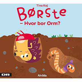 Minisjang - Børste - Hvor bor Orm? - Tine Kej