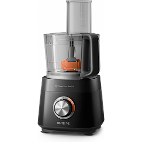 Philips Viva Collection HR7510/10 kompakt foodprocessor - sort