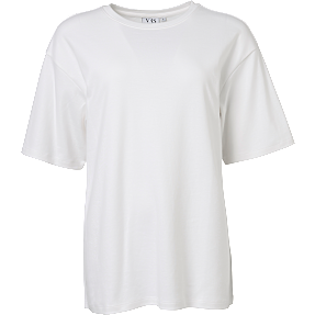 VRS dame oversize T-shirt str. 2XL - hvid