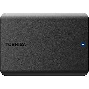 Toshiba Canvio Basics 1 TB ekstern harddisk - sort