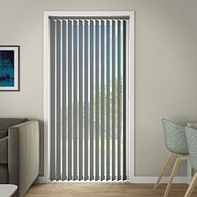 DEBEL Line lamelgardin 190 x 250 cm - grå