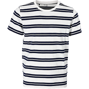 VRS børne T-shirt str. 110/116 - hvid