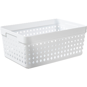 Seoul Organizer kurv med genanvendeligt plast - hvid (XL)