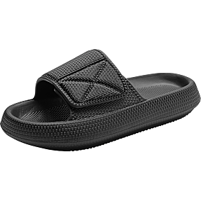 VRS herre slippers str. 43/44 - sort