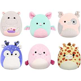 Squishmallows bamse 19 cm - flere varianter - assorteret