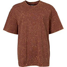 VRS dame oversize T-shirt str. S - brun
