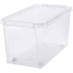 SmartStore Classic opbevaringskasse 70 liter - transparent