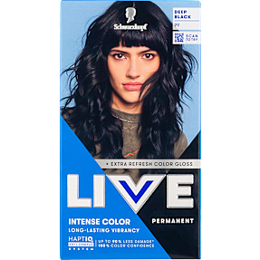 Intense Color permanent hårfarve 99 Deep Black