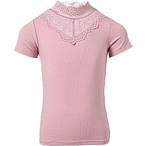 VRS børne T-shirt str. 110/116 - rosa