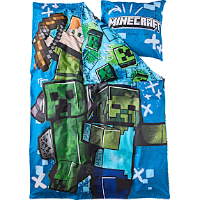 Minecraft sengetøj - 140x200 cm