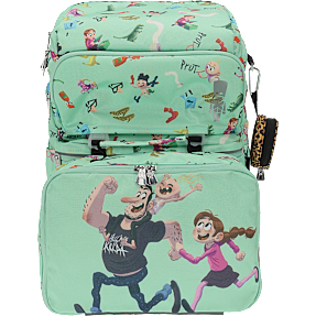 Danpen junior Sallys far skoletaske - pastel