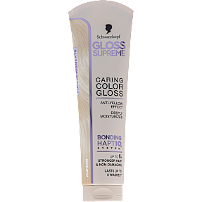 Caring Color Gloss semipermanent toningsfarve Platinum