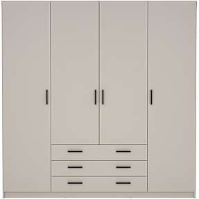 Sprint garderobeskab - beige