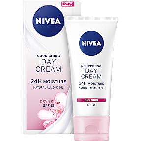 Nourishing dagcreme m. mandelolie m. solfaktor 15 tør hud
