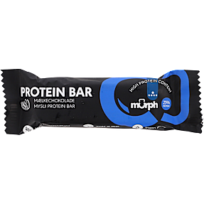 Proteinbar m. peanuts og chokolade