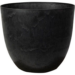 Artstone Bola potte 55x45 cm - sort