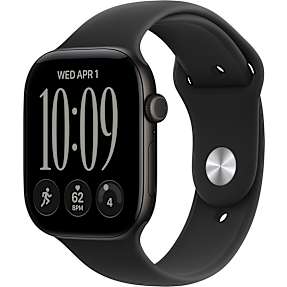 Apple Watch S12 GPS 46 mm - Black Aluminium S/M