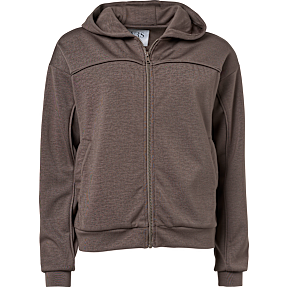 VRS dame oversize sweat hættetrøje str. M - brun