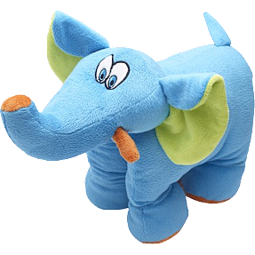 Travel Blue rejse/nakkepude - elefanten Trunky