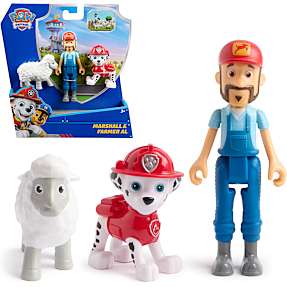 Paw Patrol Marshall & Farmer Al figursæt