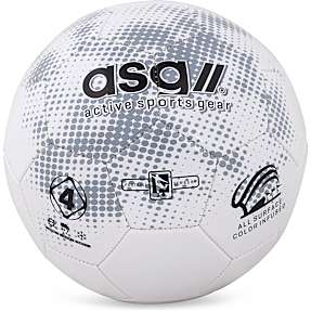ASG fodbold str. 5 - hvid/grå