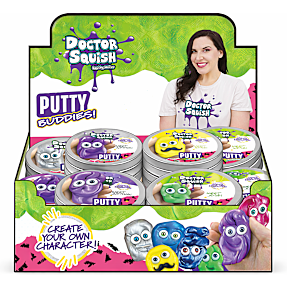 Doctor Squish Putty Buddies slimsæt - flere varianter -assorteret