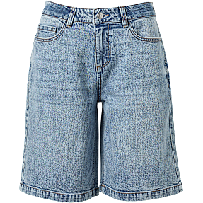 VRS dame denim shorts wide fit str. 44 - lyseblå