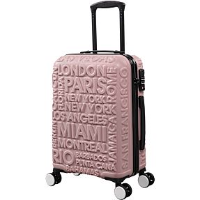 City Trolley 8 hjul 55 cm - rosa