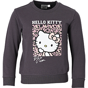 Hello Kitty sweatshirt str. 86/92 - grå