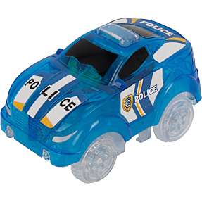 Car Mania selvlysende legetøjsbil - flere varianter - assorteret
