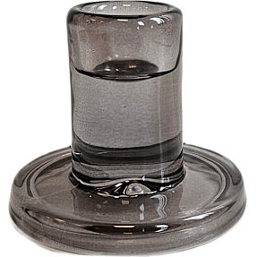Lysestage H:6 cm - grå