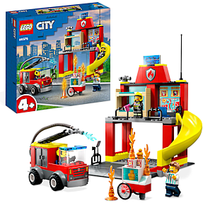 LEGO City 60375 Brandstation og brandbil