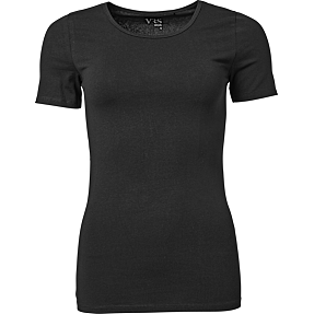 VRS dame basis T-shirt str. M - sort