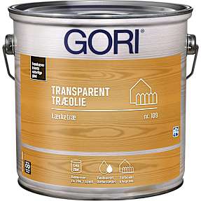 Gori 109 transparent træolie lærketræ 2,5 liter