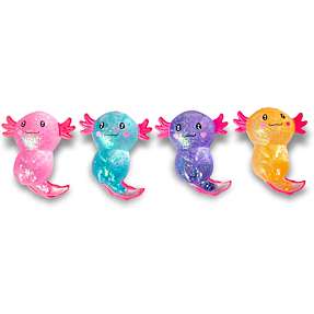 Scrunchems axolotl klemmefigur - flere varianter - assorteret