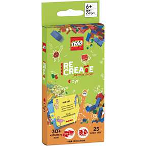 LEGO Re-Create aktivitetskort - flere varianter - assorteret