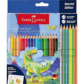Faber-Castell Colour Grip farveblyanter 24-pak