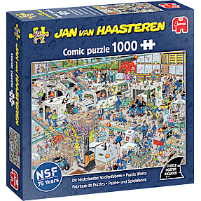 Spilfabrik puslespil - 1000 brikker