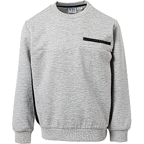 VRS børne sweatshirt str. 98/104 - grå