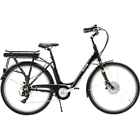 SCO E-Modern dame elcykel 26" 10,2 AH - sort