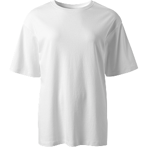 VRS dame oversize T-shirt str. S - hvid