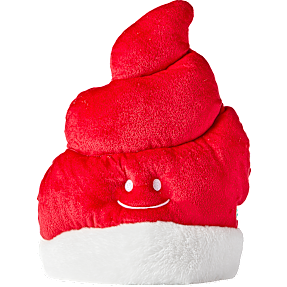 Emoji nissehue onesize - rød