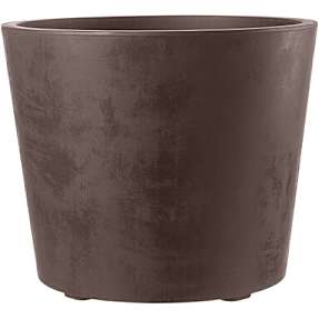 Millennium rund krukke 49x Ø59 cm - brun
