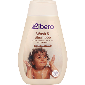 Babyvask og -shampoo m. havreekstrakt