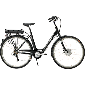 SCO E-Simple dame elcykel 28" - sort