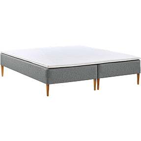 Nordisk Fjer boxmadrasseng 180x200 cm - lysegrå